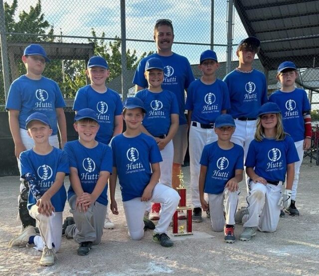 2024 Major League Tournament 2nd Place – HUTTI CHIROPRACTIC